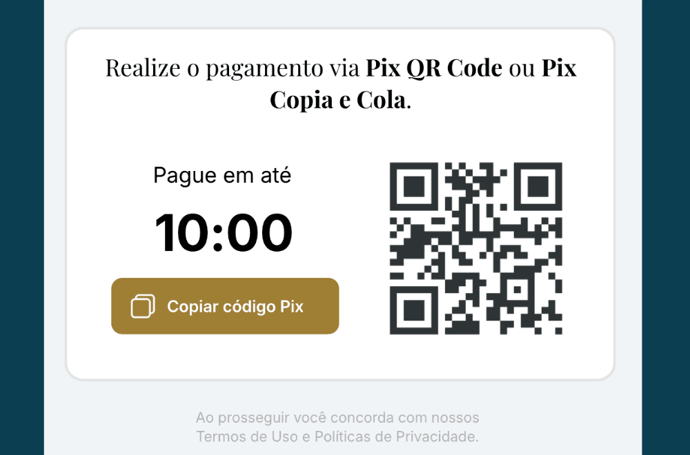 Ilustração: Realize o pagamento